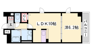 西明石駅 徒歩10分 4階の物件間取画像